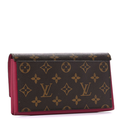 Louis Vuitton Monogram Flore Wallet Fuchsia 3 of 11