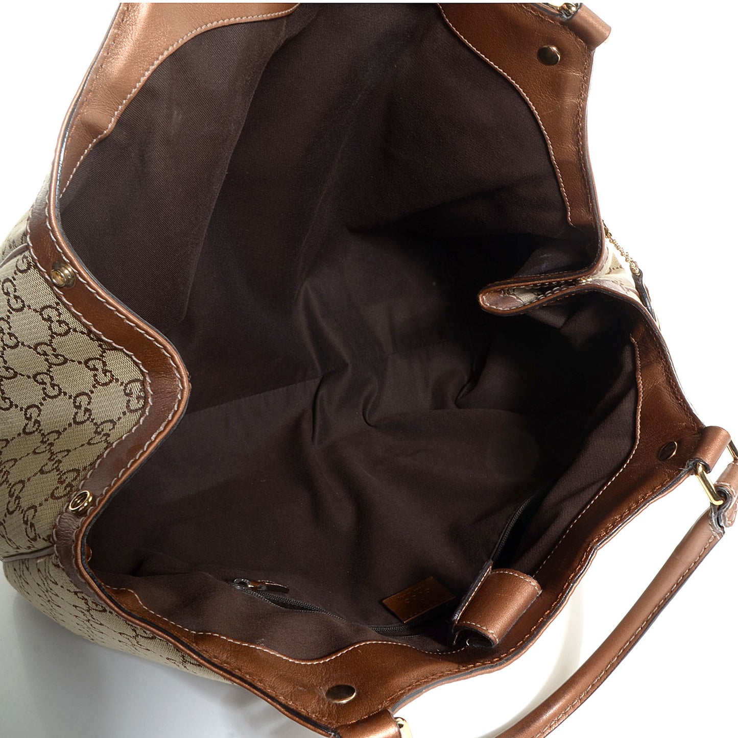 Monogram Large Sukey Tote Bronze