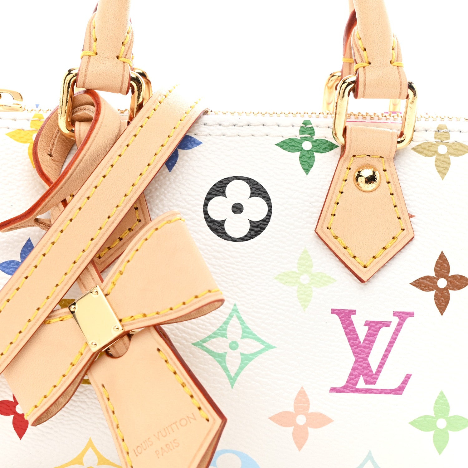 Louis Vuitton LV X TM Monogram Multicolor Nano Speedy White 6 of 9
