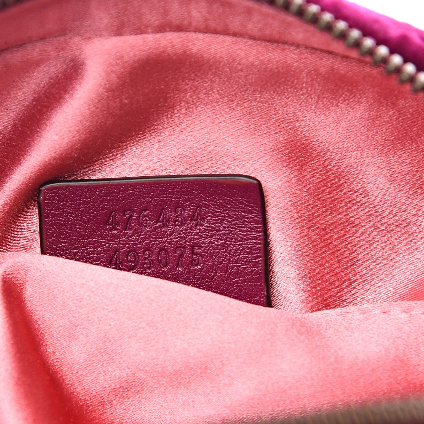 Velvet Matelasse GG Marmont Belt Bag 85 34 Fuchsia Violet Cyclamen