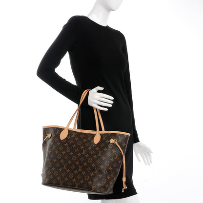 Louis Vuitton Monogram Neo Neverfull MM Rose Ballerine 2 of 11