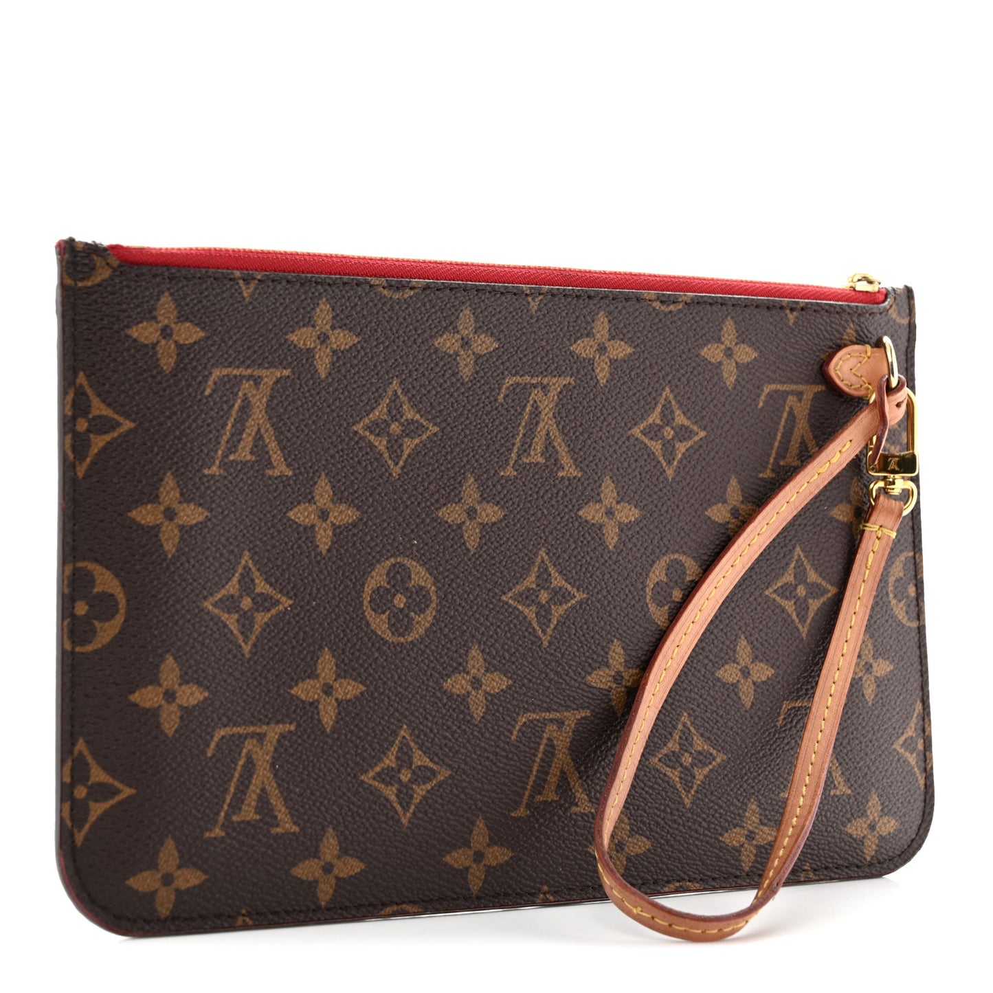 Monogram Neverfull MM GM Pochette Cherry