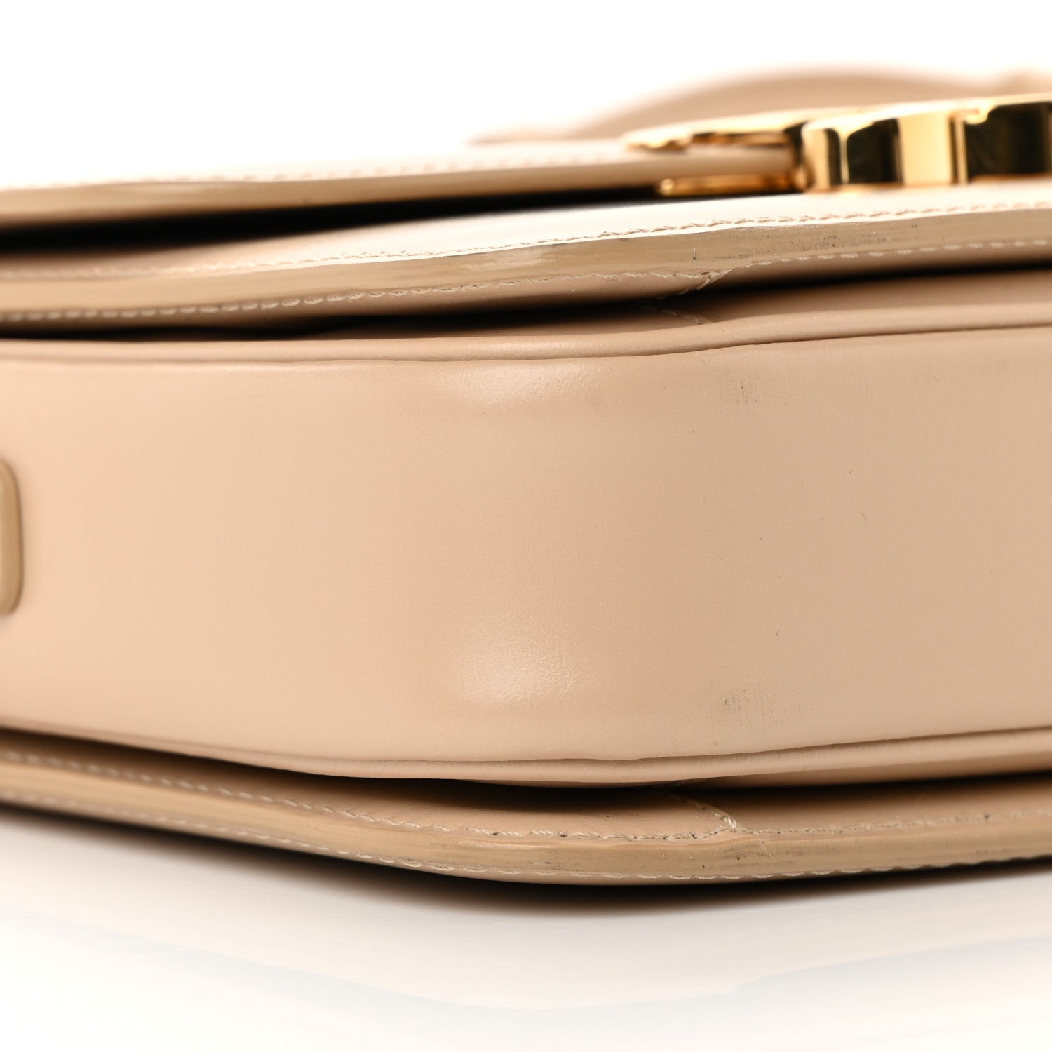 Celine Shiny Calfskin Teen Triomphe Nude 11 of 23