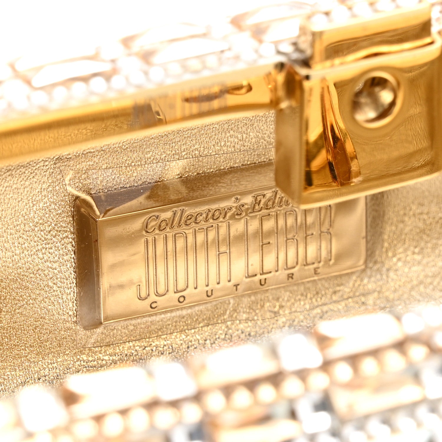 Judith Leiber Crystal Lipstick Seductress Minaudiere Clutch Multicolor 6 of 12