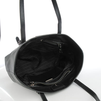 Prada Saffiano Soft Tote Nero Black 8 of 9