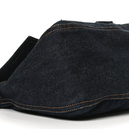 Fendi Denim Mama Baguette Blue 9 of 12