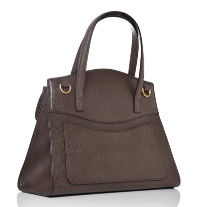 Gucci Textured Calfskin Web Crystal Butterfly Stripe Medium Totem Top Handle Bag New Acero 3 of 7