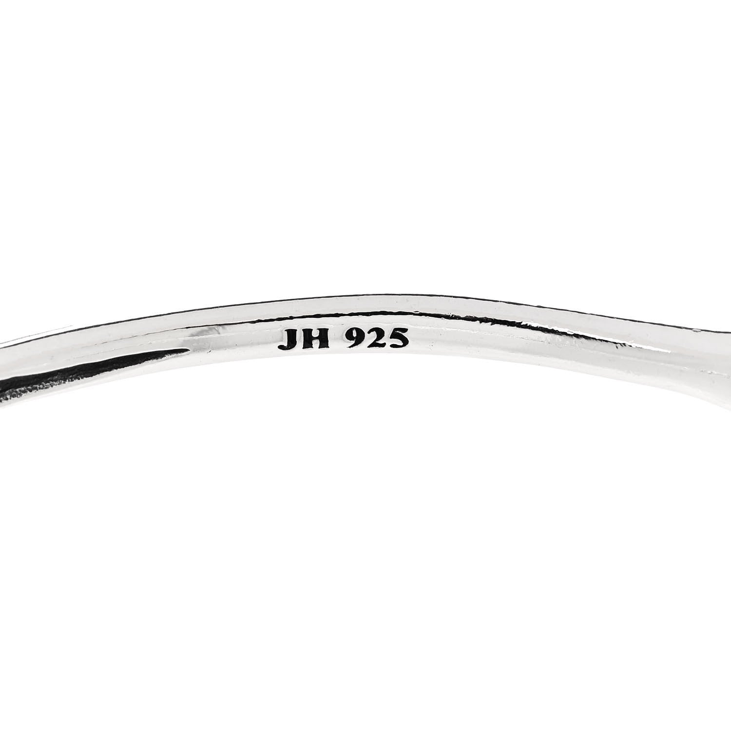 John Hardy Sterling Silver Bamboo Bangle Bracelet Set of 2 3 of 4