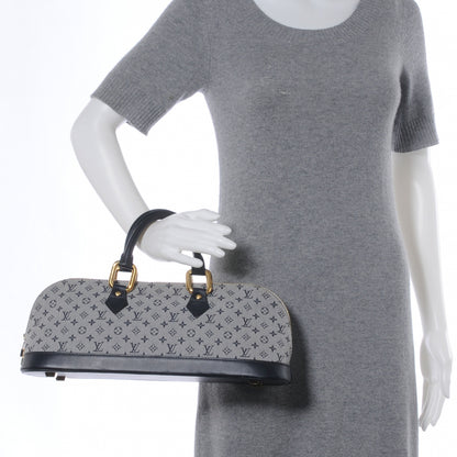 Louis Vuitton Mini Monogram Alma Long Blue 2 of 9
