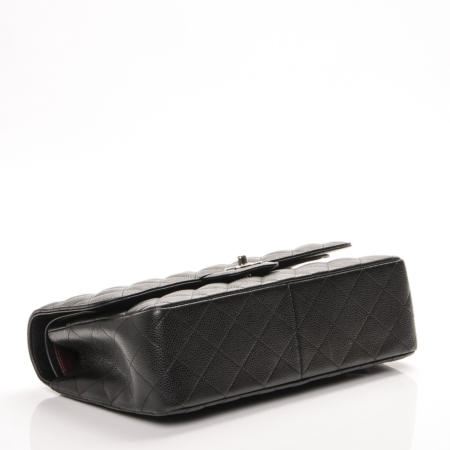 Chanel Caviar Quilted Jumbo Double Flap Black 4 of 7