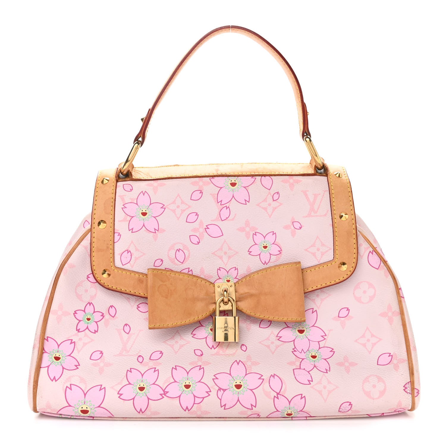 Louis Vuitton Monogram Cherry Blossom Sac Retro Pink 1 of 17