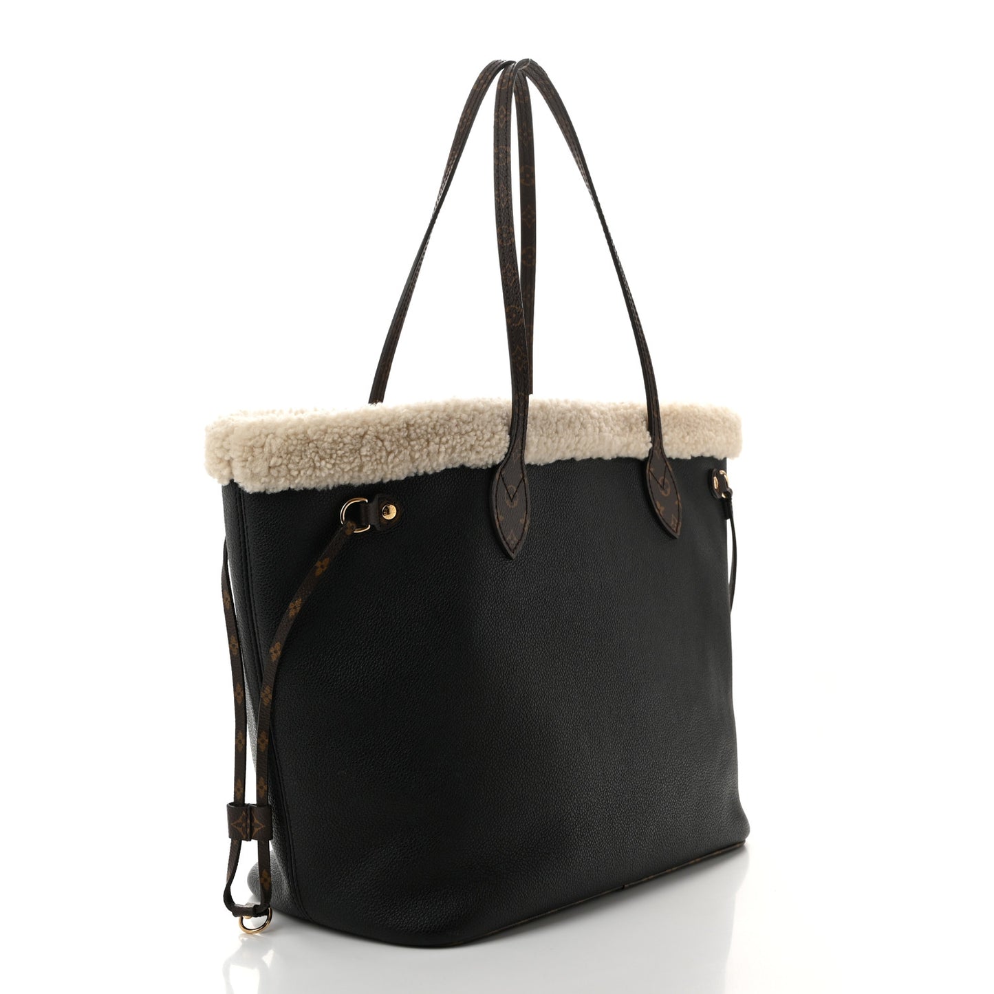Calfskin Monogram Teddy Neverfull MM Black