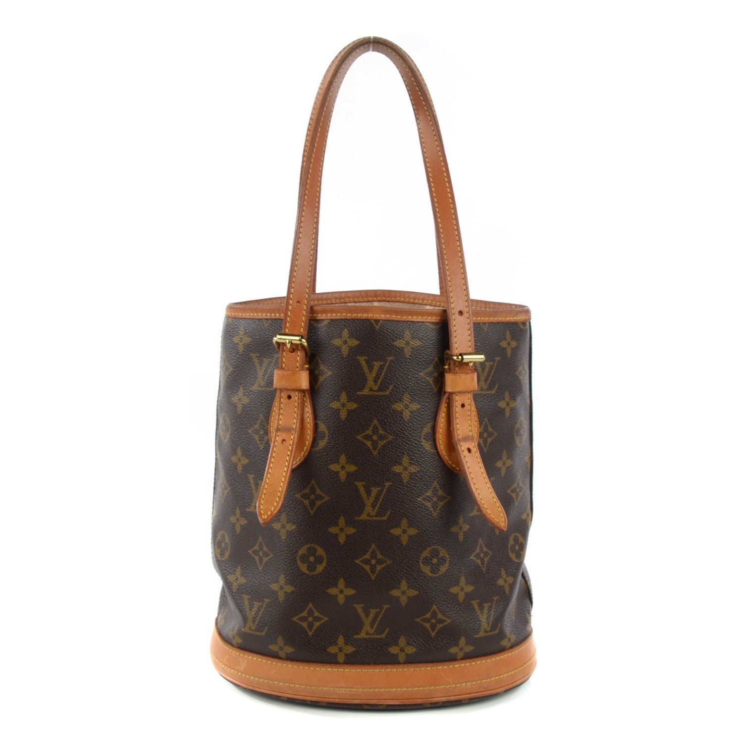 Louis Vuitton Monogram Petit Bucket 23 1 of 12