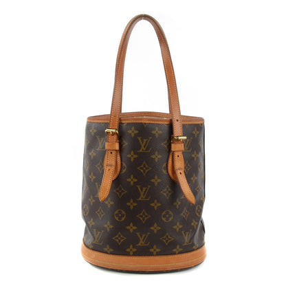 Louis Vuitton Monogram Petit Bucket 23 1 of 12