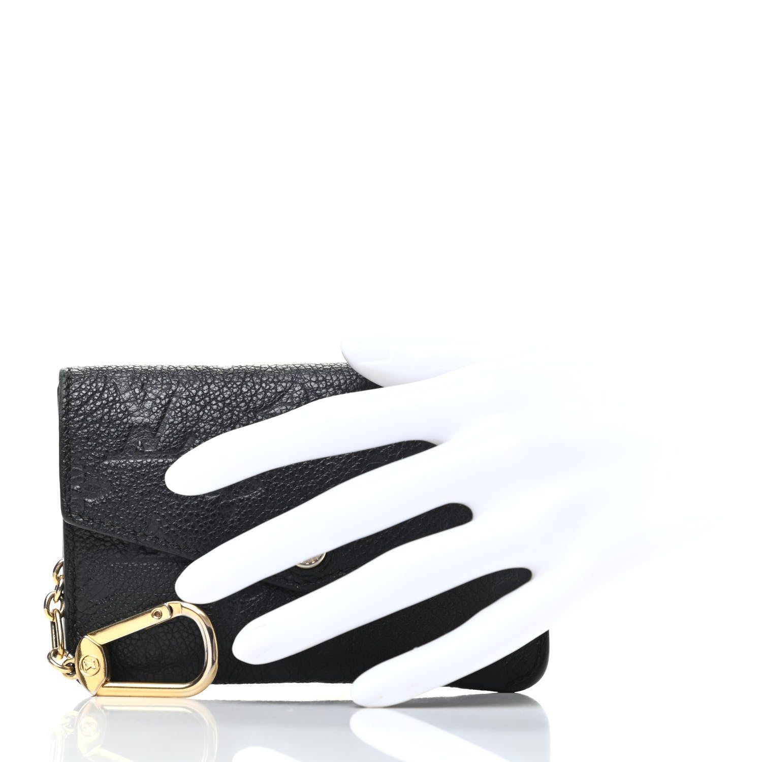 Louis Vuitton Empreinte Key Pouch Black 2 of 6