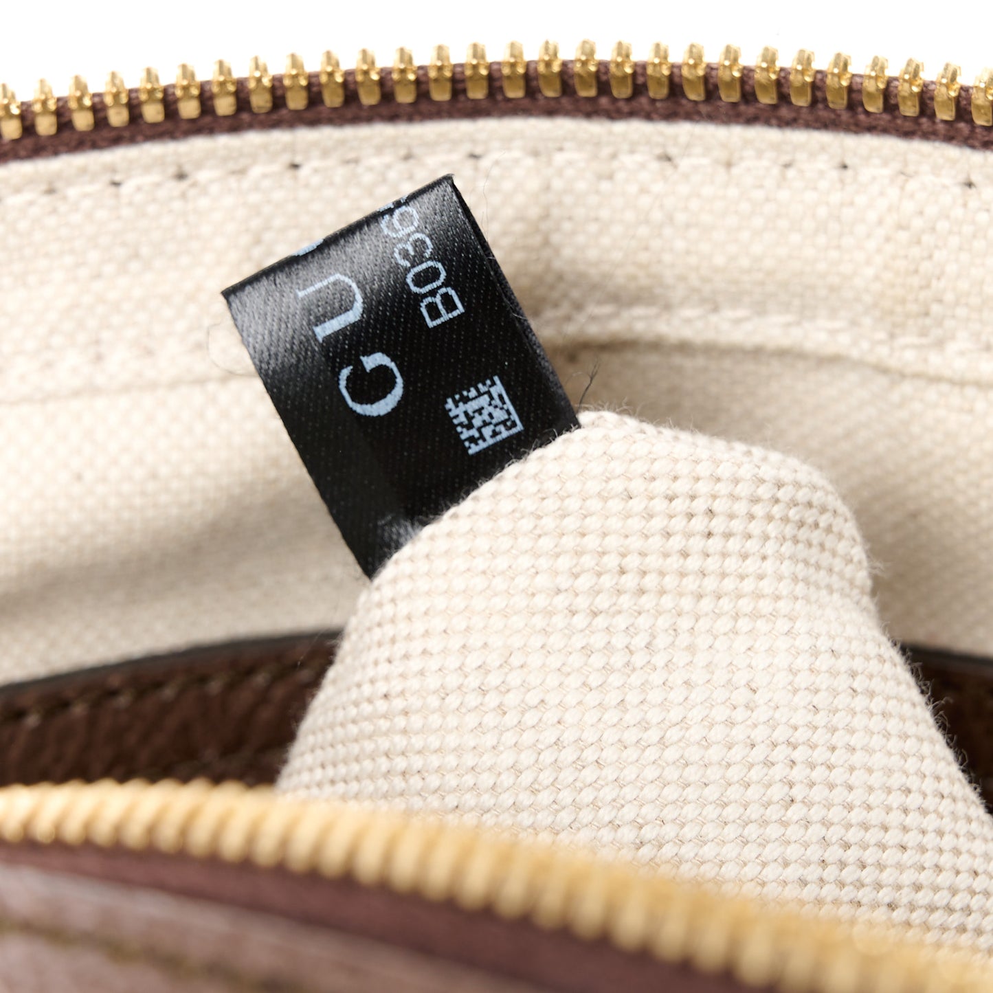 Monogram Jumbo GG Textured Dollar Calfskin Web Messenger Shoulder Bag Camel Ebony New Acero