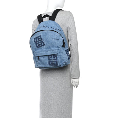 Givenchy Essential U Denim Backpack Blue 2 of 9