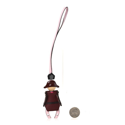 Hermes Epsom Chevre Mysore Artificer Bag Charm Rouge H Rose Shocking Bleu Navy Bleu Hydra Rouge Sellier 2 of 4