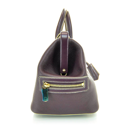 Louis Vuitton Suhali L Ingenieux GM Handbag Bag Prune 6 of 11