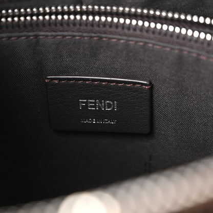 Fendi Vitello King Logo Embossed Medium By The Way Boston Bag Cuoio 6 of 10