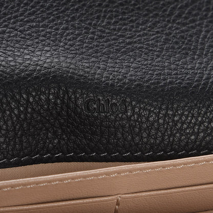Chloe Calfskin Marcie Continental Flap Wallet Black 5 of 7
