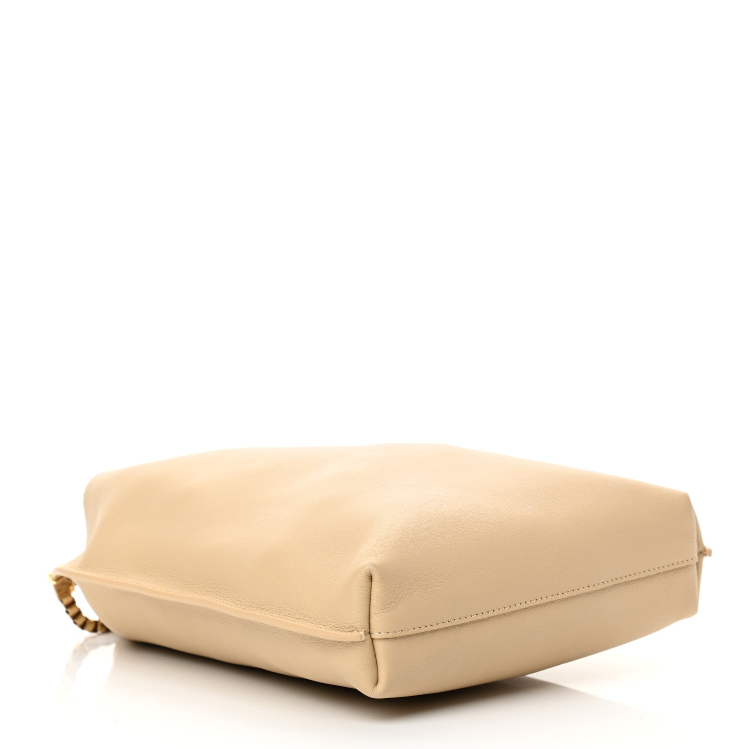 Saint Laurent SAINT LAUREN Smooth Calfskin Small Suzanne Hobo Ivory Natural 9 of 25