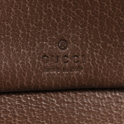 Gucci GG Supreme Monogram Web Ophidia Crossbody Wallet Beige Ebony New Acero 6 of 11