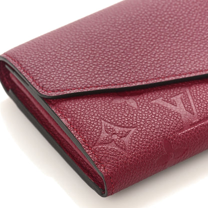 Louis Vuitton Empreinte Sarah Wallet Raisin 7 of 8