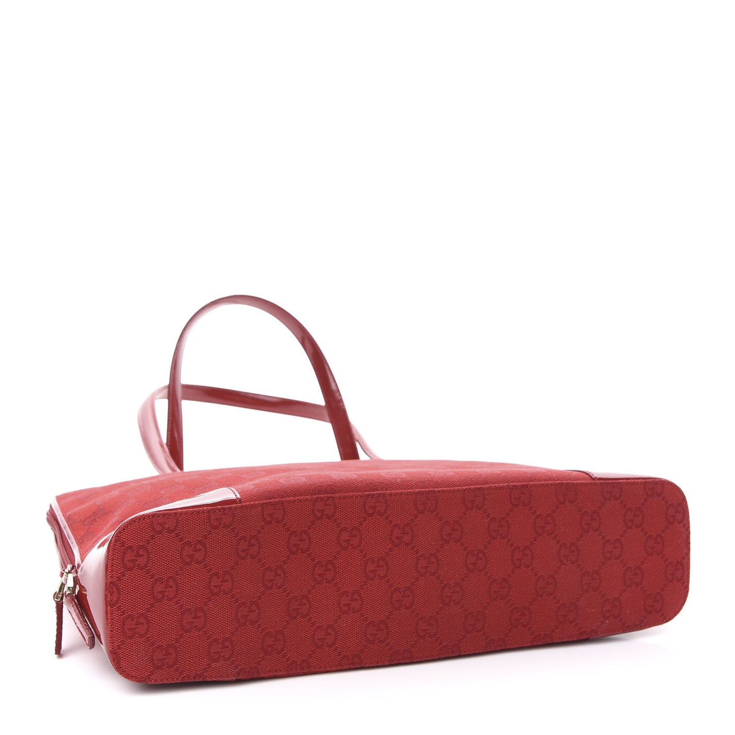 Patent Guccissima Tote Red
