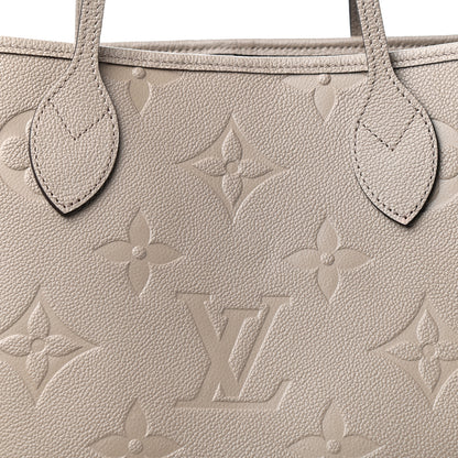Louis Vuitton Empreinte Monogram Giant Neverfull MM Tourterelle 9 of 9