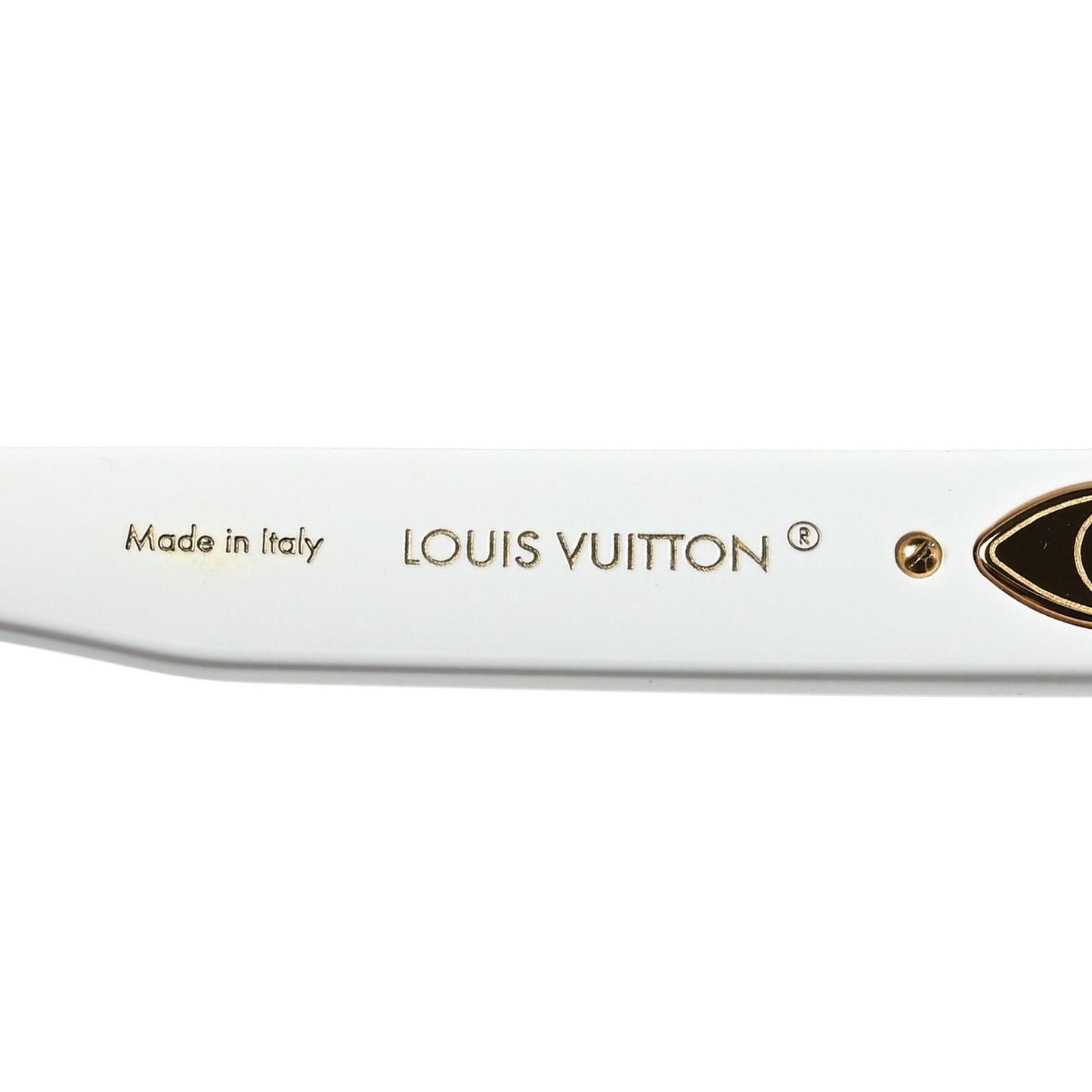 LV X TM Acetate My Monogram Sunglasses Z2725W White Multicolor