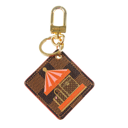 Louis Vuitton Damier Ebene Illustre Carousel Bag Charm Key Ring 1 of 5