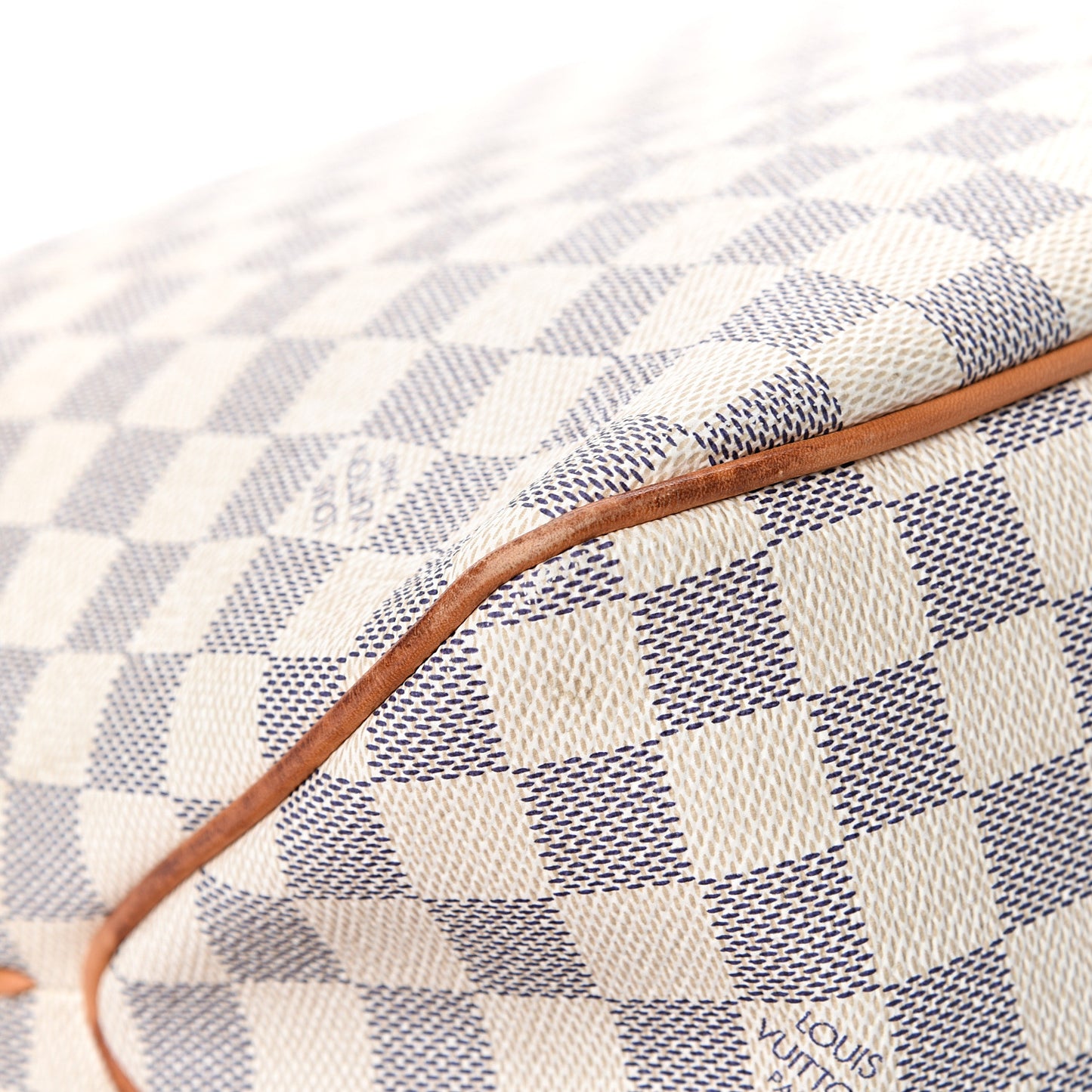 Damier Azur Delightful MM Rose Ballerine