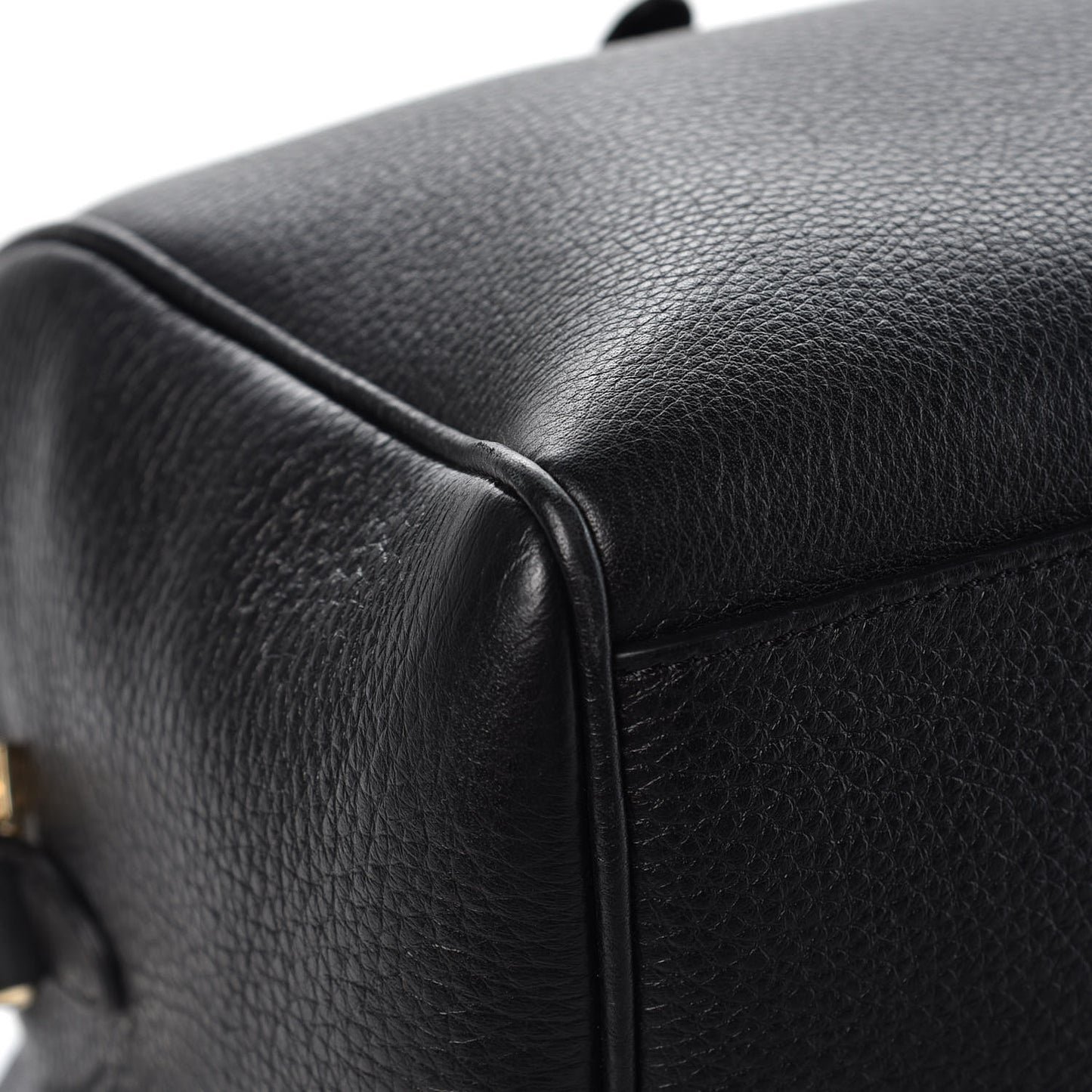 Calfskin Palazzo Duffle Bag Black