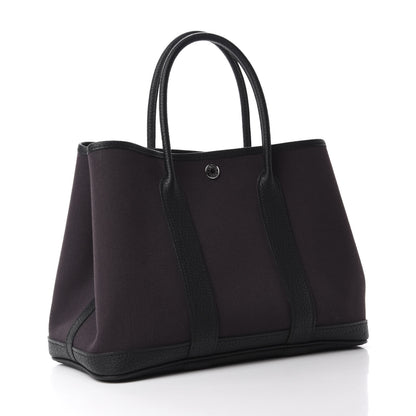 Hermes Toile Negonda Garden Party 30 TPM Prunoir Black 3 of 10