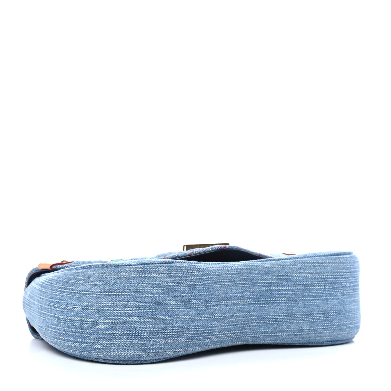Louis Vuitton Denim New Wave Chain MM Blue 3 of 5