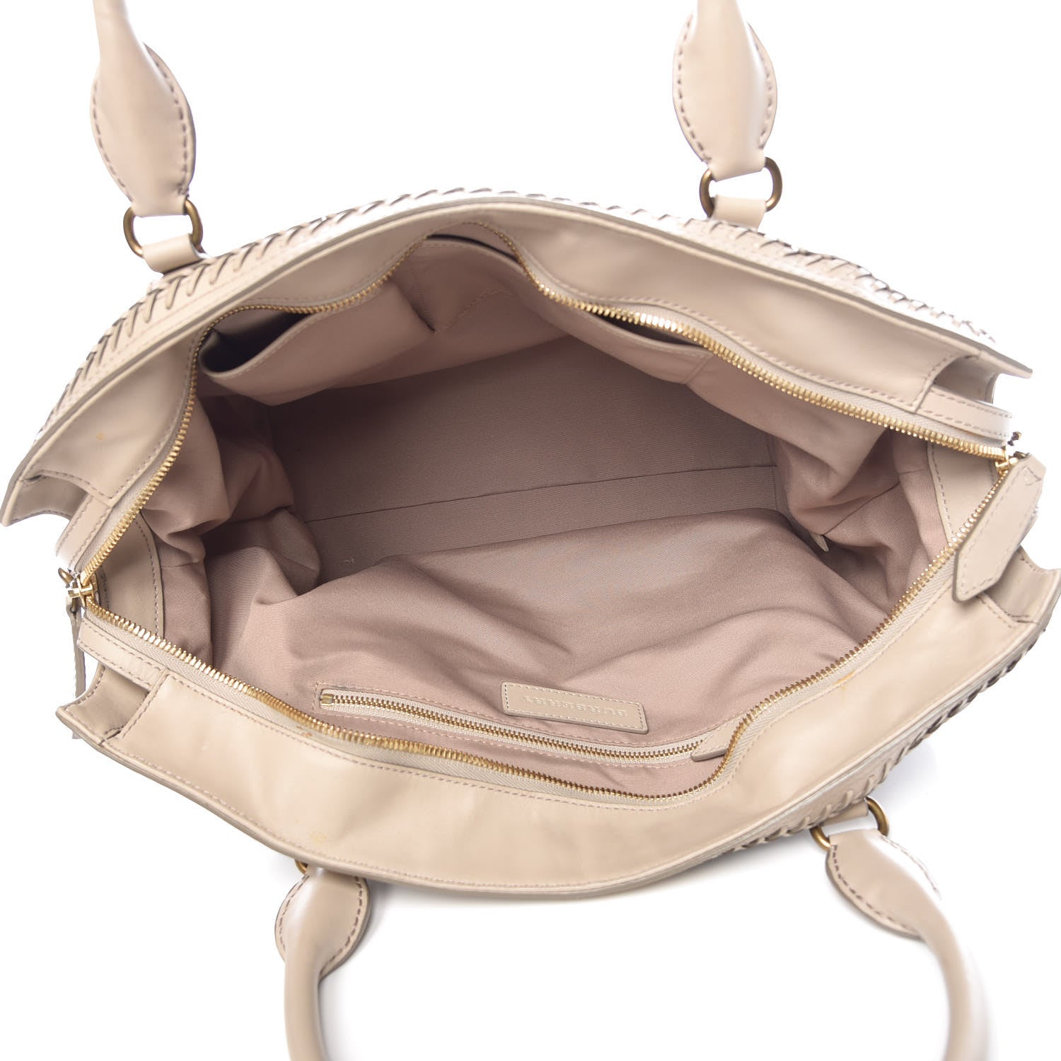 Burberry Smoked Check Tote Trench 5 of 13