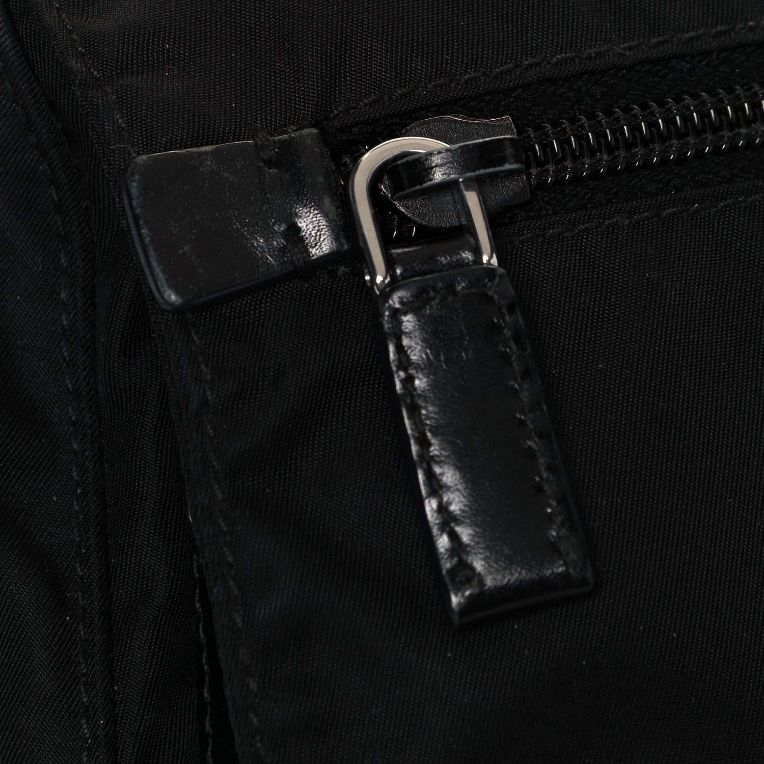 Prada Nylon Vela Messenger Bag Black 13 of 16