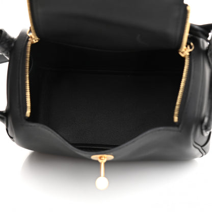 Hermes Swift Matte Alligator Mini Touch Lindy 20 Black 5 of 11
