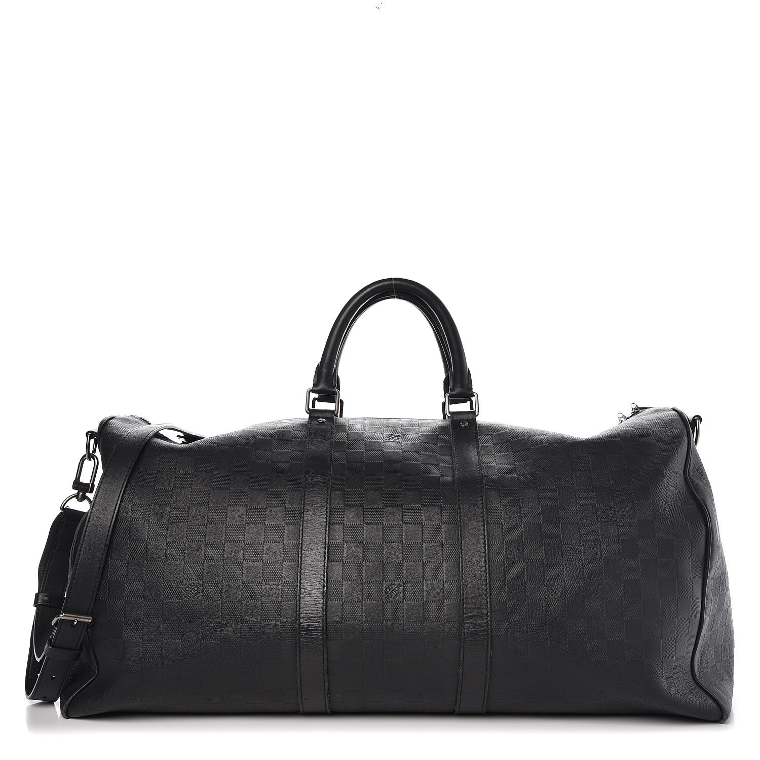Louis Vuitton Damier Infini Keepall Bandouliere 55 Onyx 1 of 17