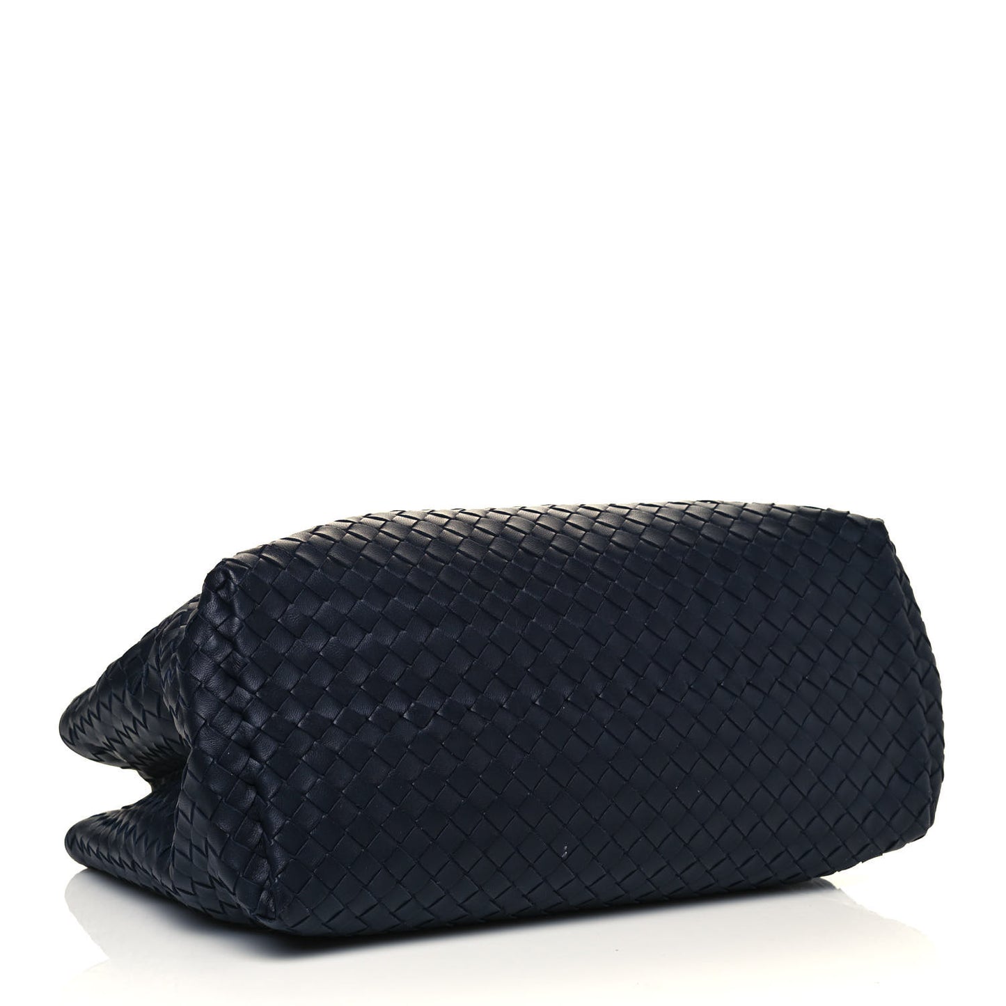 Nappa Intrecciato Medium Tote Navy