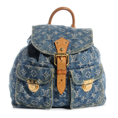 Louis Vuitton Denim Sac a Dos Backpack GM 7 of 12