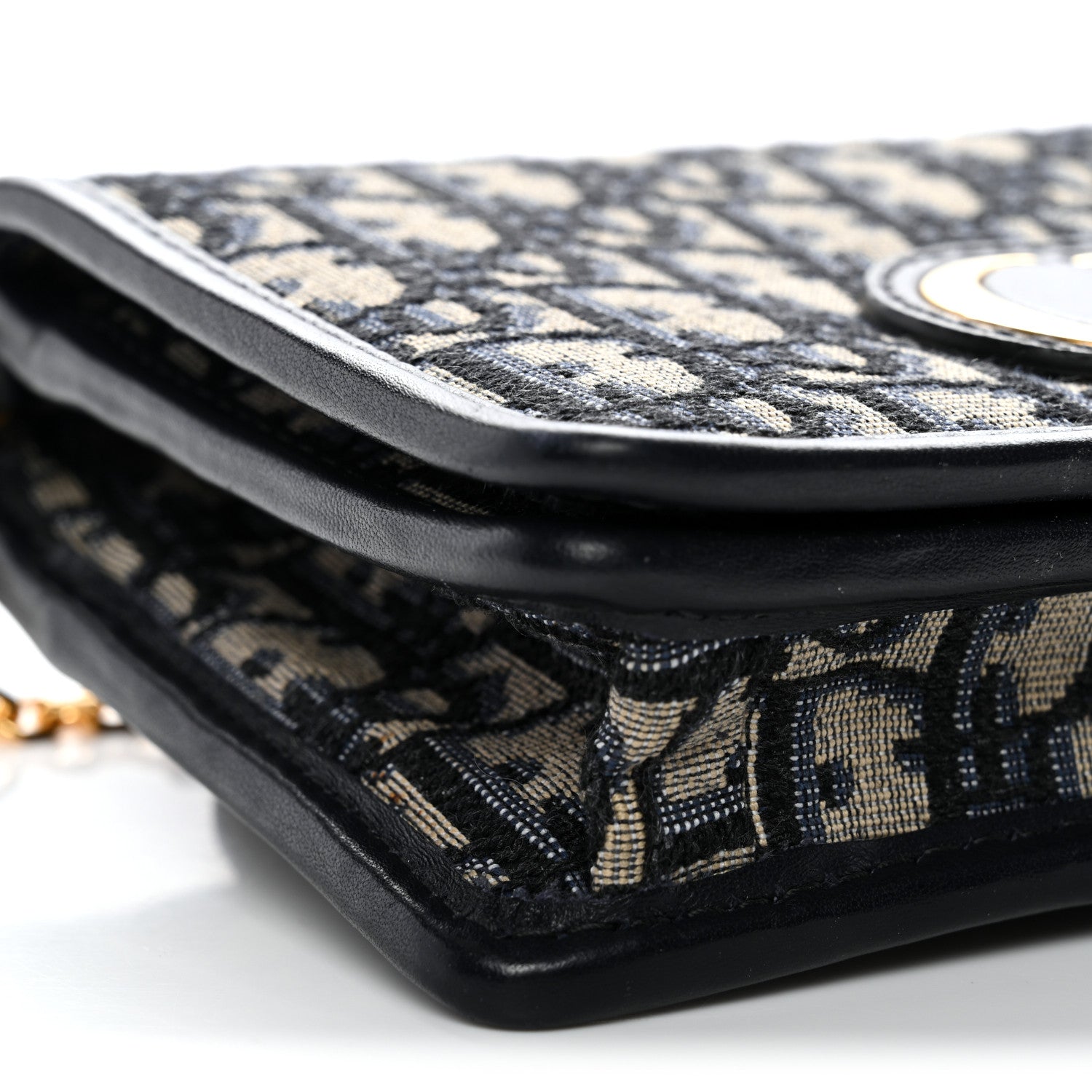 Christian Dior Oblique 30 Montaigne 2-In-1 Pouch Blue 1840273