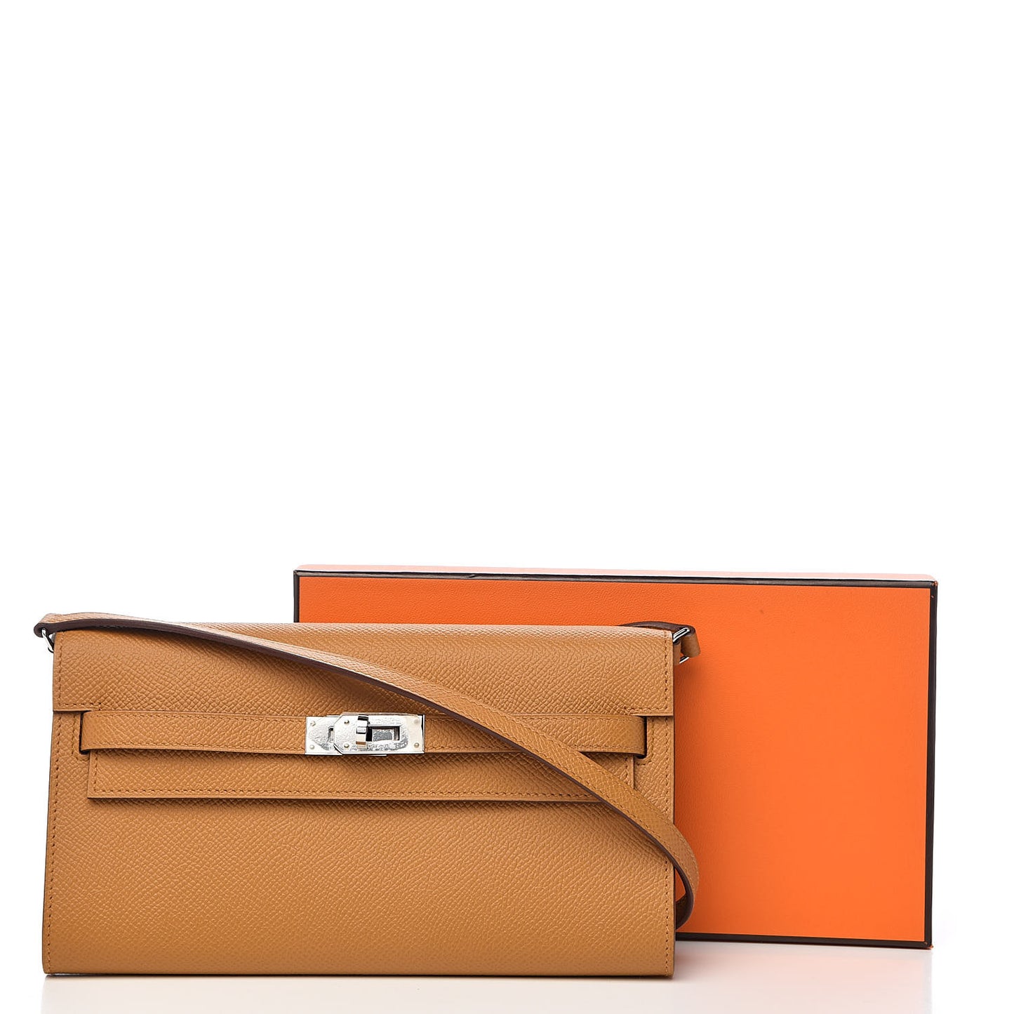 Epsom Kelly Wallet To Go Sesame