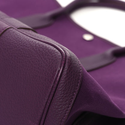 Hermes Toile Negonda Garden Party Tote 36 MM Cassis 11 of 11