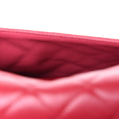 Chanel Caviar Quilted Maxi Double Flap Red 14 of 14