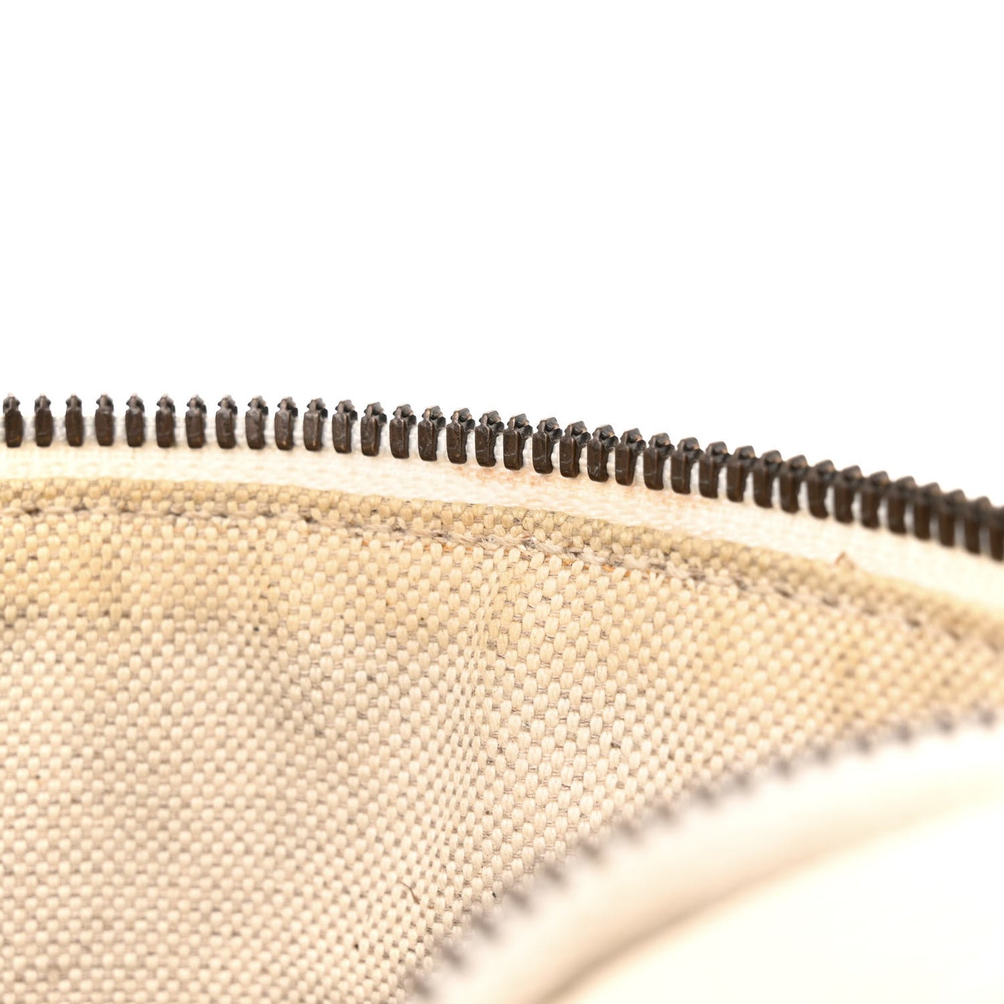 Grained Calfskin Small Logo Belt Bag White