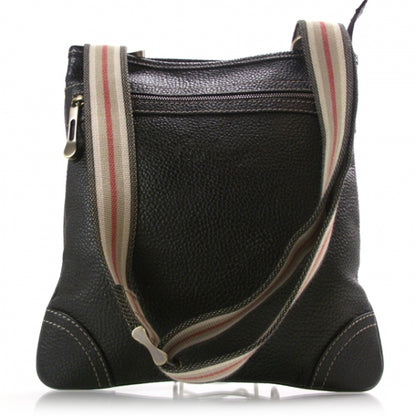 Burberry Prorsum Textured Leather Crossbody Bag Black 1 of 10