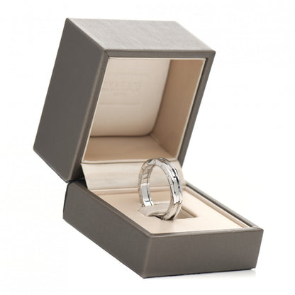 Bulgari 18K White Gold B.Zero1 One-Band Ring 69 12.5 6 of 6