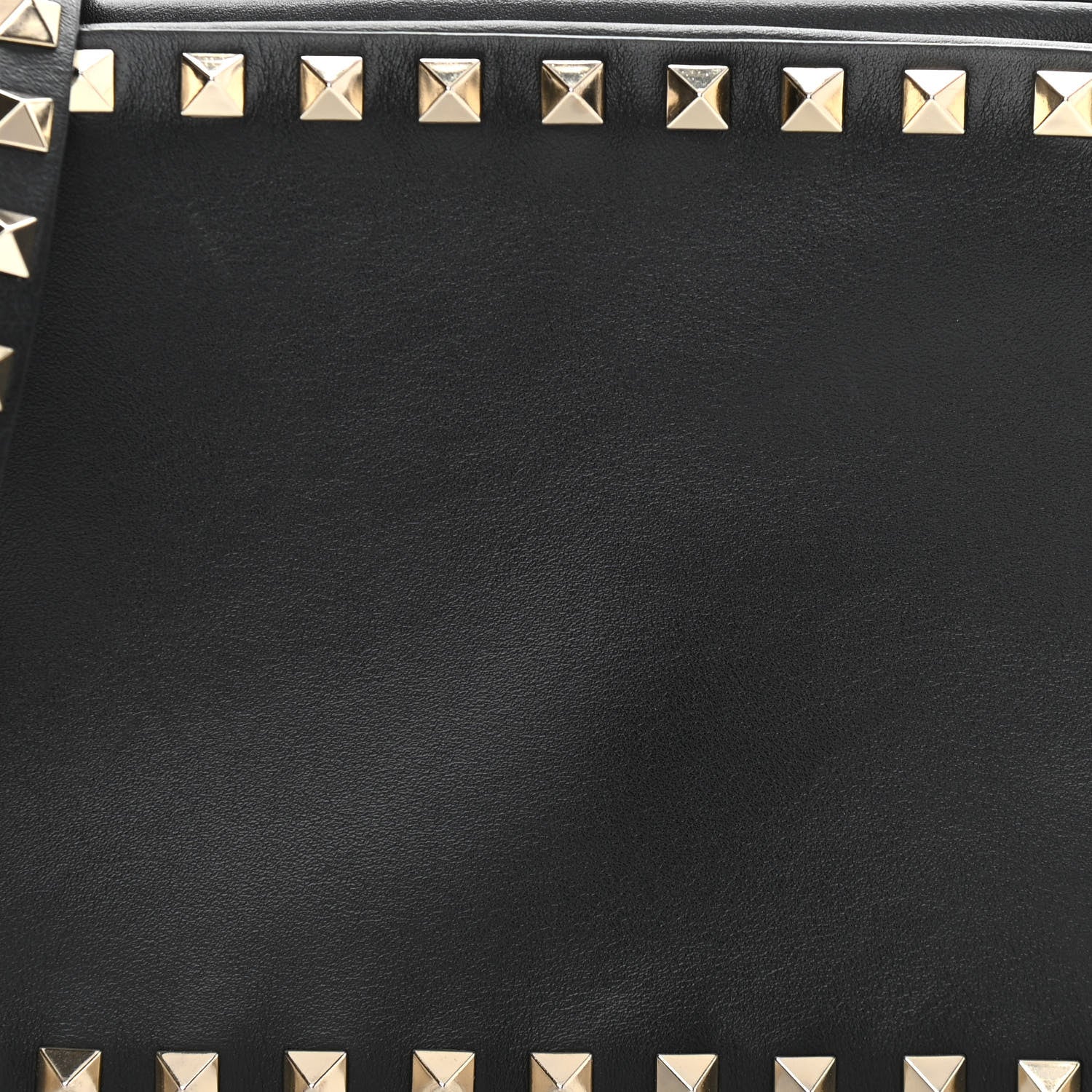 Valentino Garavani Calfskin Rockstud Camera Crossbody Bag Black 7 of 9